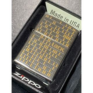 zippo ラーク 黒 金 限定品 特殊加工 希少モデル 2009年製(その他)