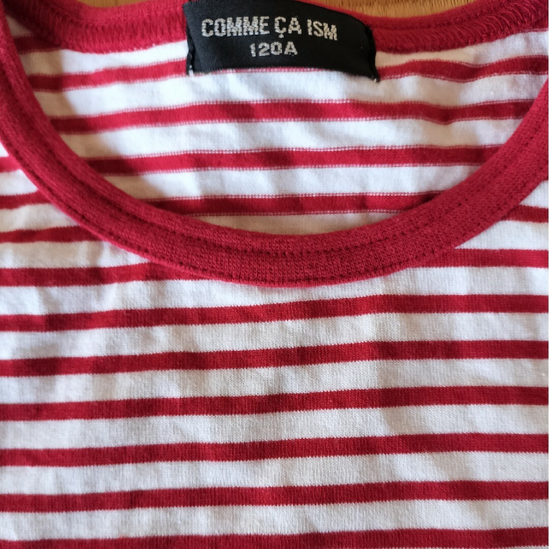 COMME CA ISM(コムサイズム)の長袖Ｔシャツ120 コムサイズム キッズ/ベビー/マタニティのキッズ服女の子用(90cm~)(Tシャツ/カットソー)の商品写真