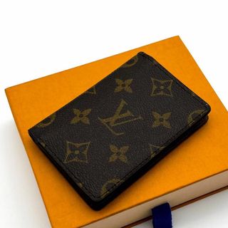 ルイヴィトン(LOUIS VUITTON)の【極美品】ルイヴィトン　オーガナイザードゥポッシュ　カードケース　モノグラム(名刺入れ/定期入れ)