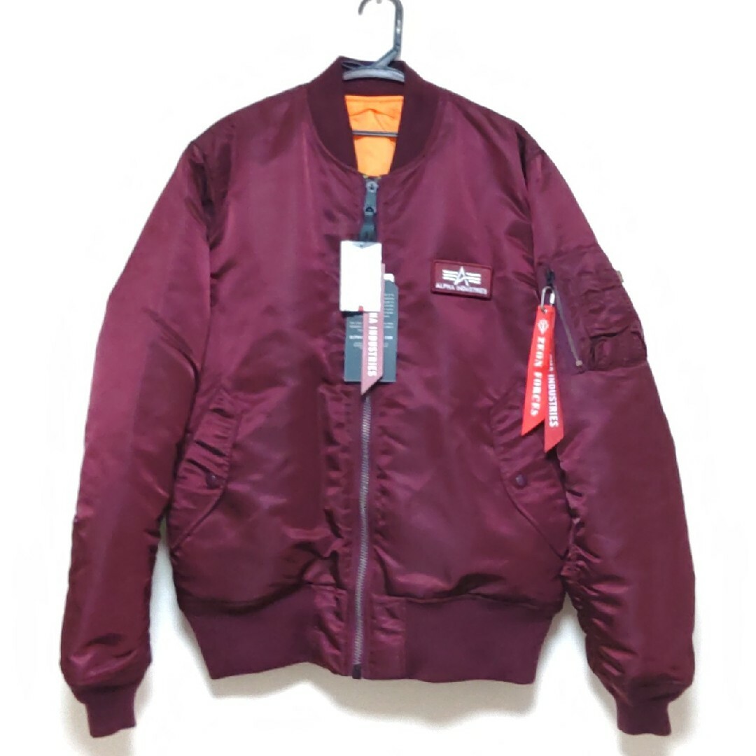 ALPHA INDUSTRIES(アルファインダストリーズ)のALPHA×STRICT-G MA-1『RED COMET 赤い彗星 シャア』 メンズのジャケット/アウター(フライトジャケット)の商品写真