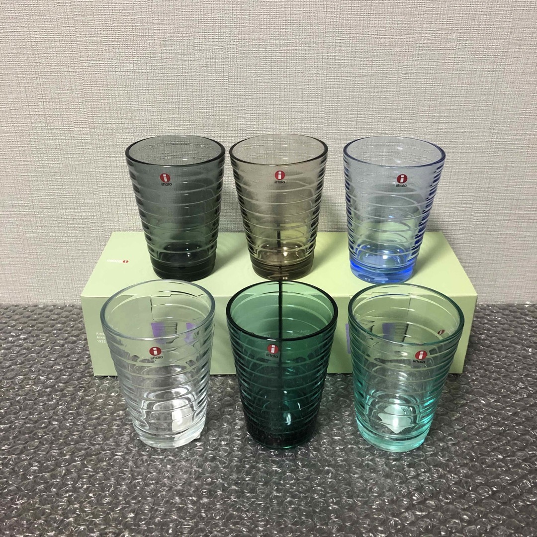 iittala(イッタラ)のイッタラ アイノアアルト タンブラー 330ml 　6色セット インテリア/住まい/日用品のキッチン/食器(タンブラー)の商品写真