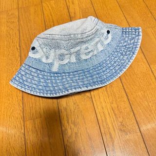 シュプリーム(Supreme)のSUPREME Fade Jacquard Denim Crusher(ハット)