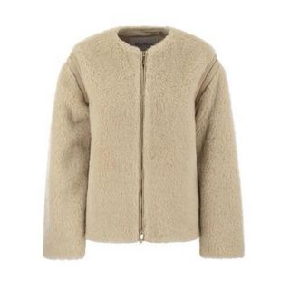 新品未使用！送料込み★Max Mara★テディベア クルーネック ジャケット