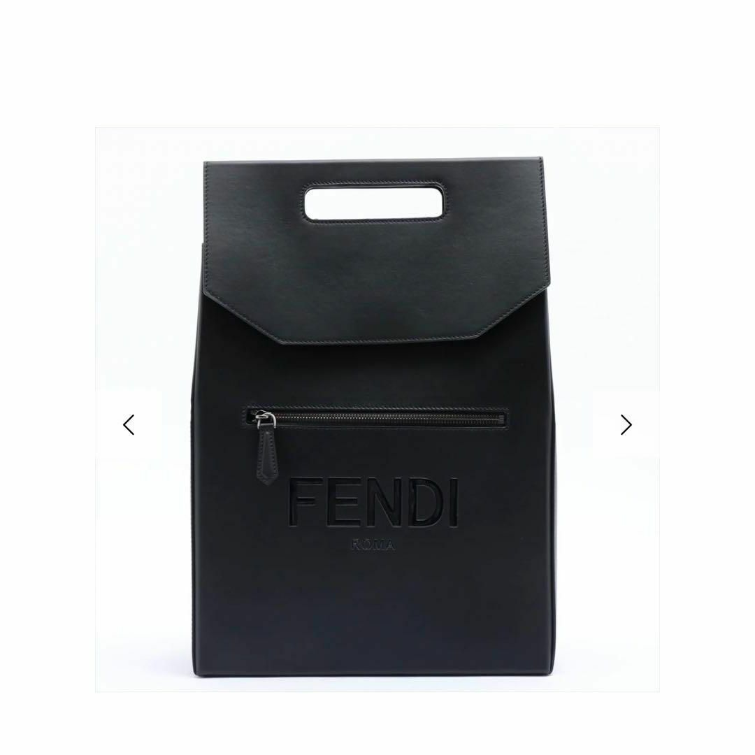 FENDI(フェンディ)のFENDI リュック ハンドバッグ レザー 新品未使用 イタリア メンズのバッグ(バッグパック/リュック)の商品写真