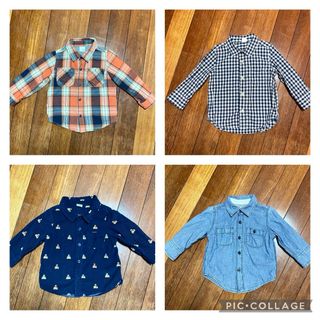 ベビーギャップ(babyGAP)のbabygap シャツセット(ブラウス)