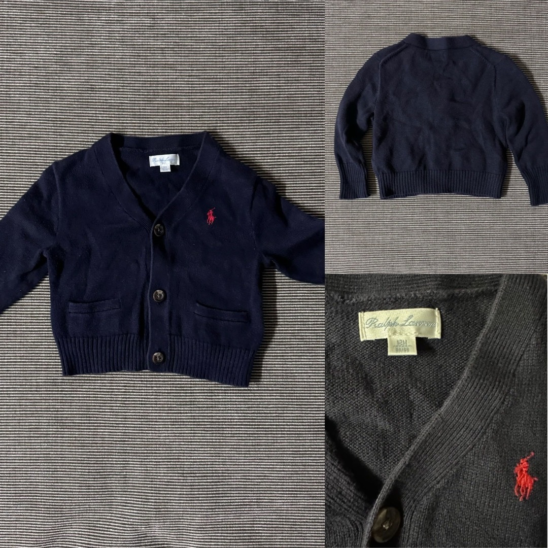 POLO RALPH LAUREN(ポロラルフローレン)の【まとめ売り】　ZARA ラルフローレン　GAP キッズ　 12M 18M ５点 キッズ/ベビー/マタニティのベビー服(~85cm)(その他)の商品写真