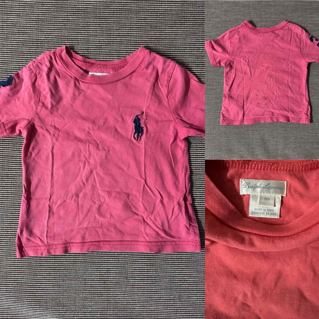 POLO RALPH LAUREN(ポロラルフローレン)の【まとめ売り】　ZARA ラルフローレン　GAP キッズ　 12M 18M ５点 キッズ/ベビー/マタニティのベビー服(~85cm)(その他)の商品写真