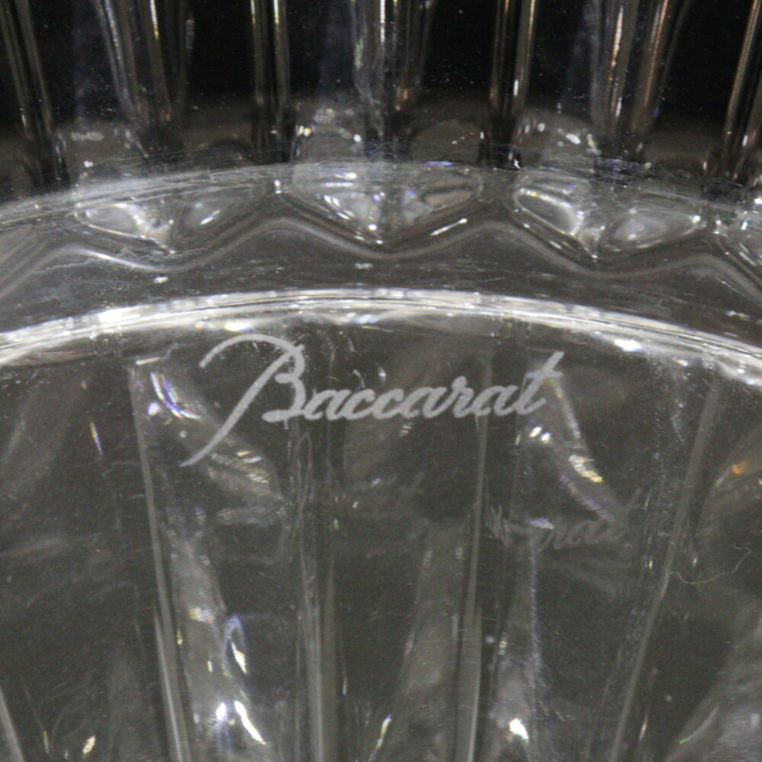 Baccarat(バカラ)のBaccarat　バカラ　ミルニュイ　プレート　26ｃｍ　2104544　クリスタル　透明　皿　プレゼント包装【中古】松前R56号店 インテリア/住まい/日用品のキッチン/食器(食器)の商品写真