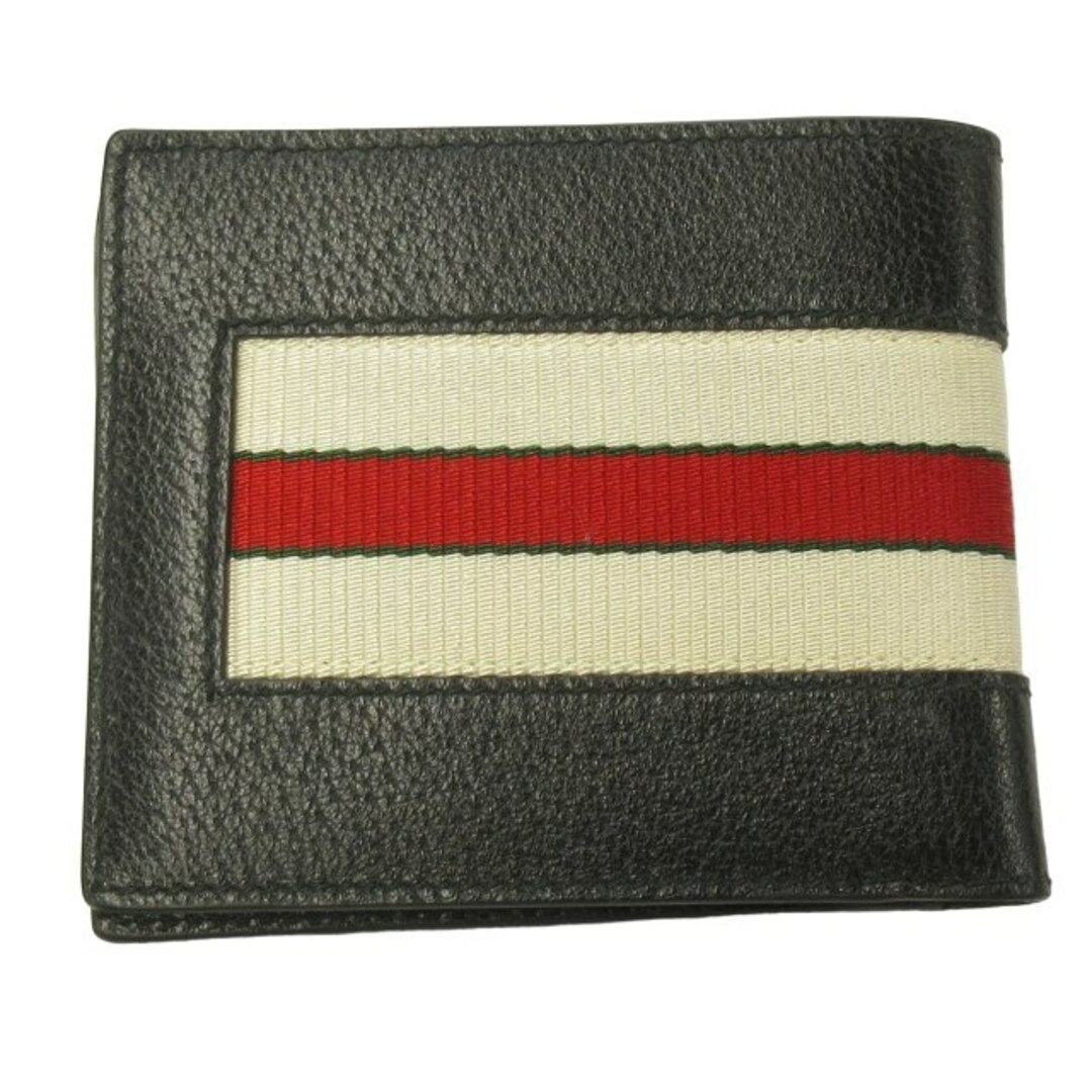 Gucci - グッチ シェリーライン ウェブリボン ロゴ 二つ折り財布