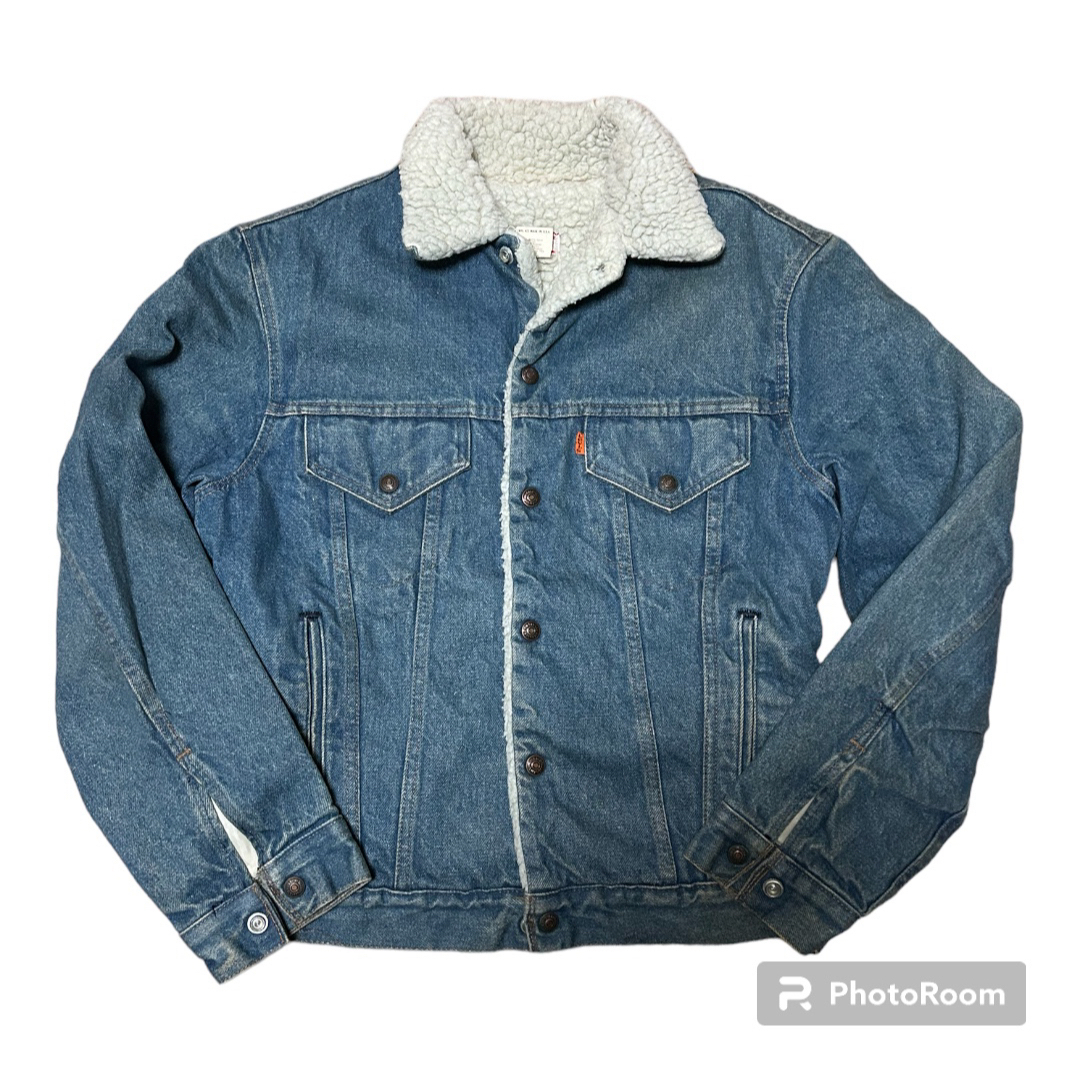 70s USA製 Levi's 70608-0213 デニム ボア ジャケット | フリマアプリ ラクマ