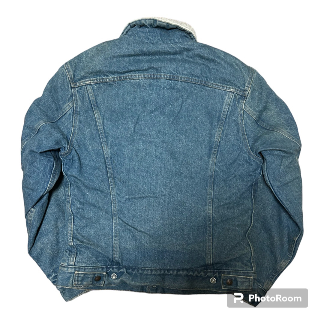 70s USA製 Levi's 70608-0213 デニム ボア ジャケット