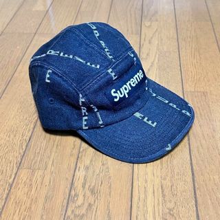 シュプリーム(Supreme)のSupreme 17SS Denim Logo Camp Cap(キャップ)