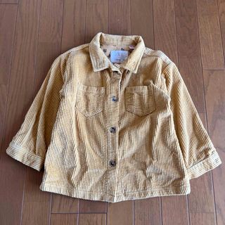 ザラキッズ(ZARA KIDS)の◎169【美品】ZARA コーデュロイシャツ 110cm(ジャケット/上着)