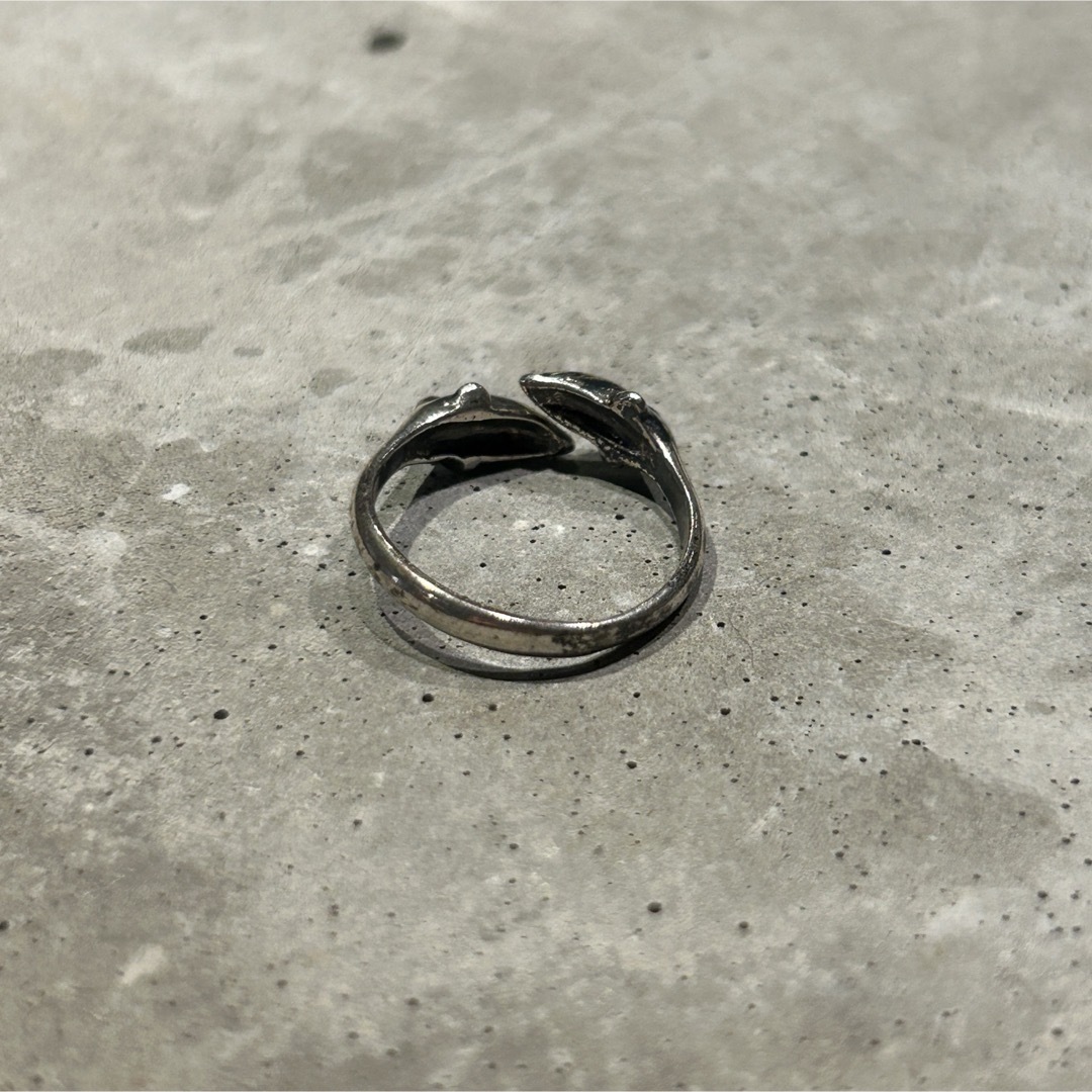 VINTAGE ヴィンテージシルバー925 ドルフィンデザインリング/ジュエリー メンズのアクセサリー(リング(指輪))の商品写真