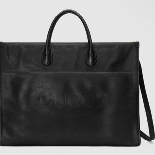 グッチ(Gucci)のGUCCI ロゴ ラージ トートバッグ(トートバッグ)