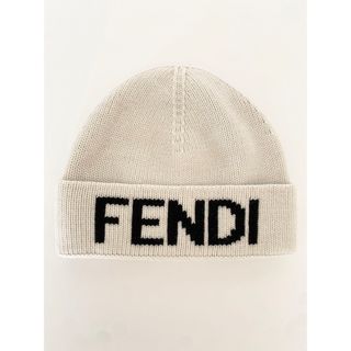 FENDI - フェンディ ニット帽美品 - 黒×ブラウンの通販｜ラクマ