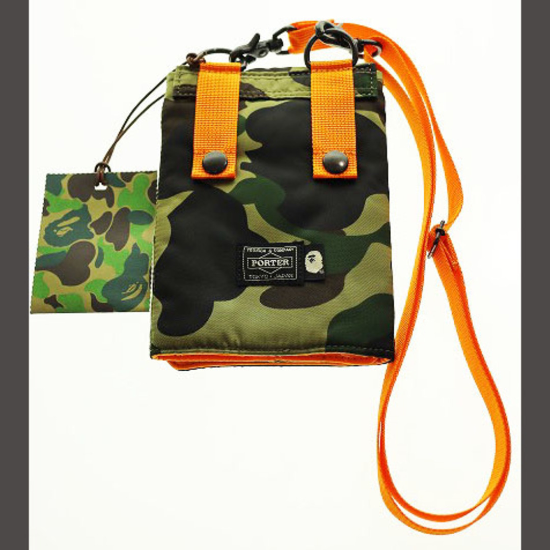 A BATHING APE(アベイシングエイプ)のアベイシングエイプ A BATHING APE × PORTER ポーチ メンズのバッグ(その他)の商品写真