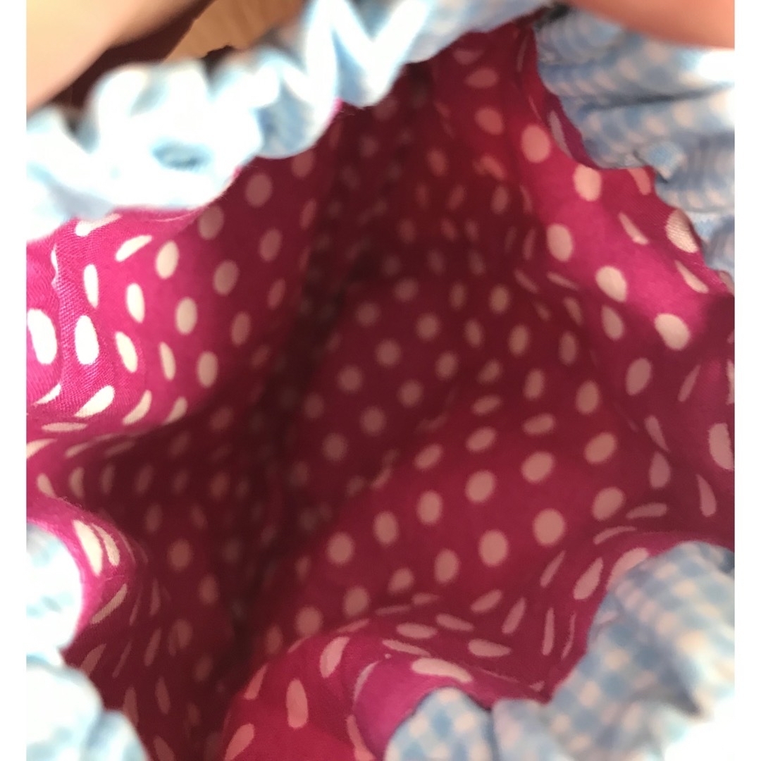 亜土ちゃん　まるまるポーチ ハンドメイドのファッション小物(ポーチ)の商品写真