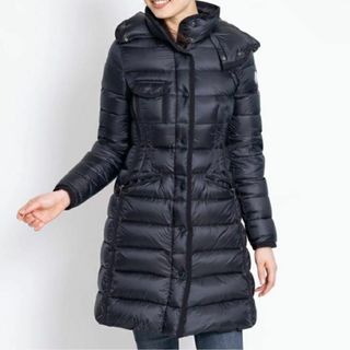 モンクレール(MONCLER)のモンクレール  MONCLER HERMINE 1 ネイビー 防寒着 紺(ダウンジャケット)