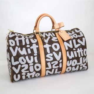 ルイヴィトン(LOUIS VUITTON)の【LOUIS VUITTON】ルイヴィトン キーポル50 ボストンバッグ モノグラム・グラフィティ アルジャン M92197 FL0051 /kt09520ar(ボストンバッグ)