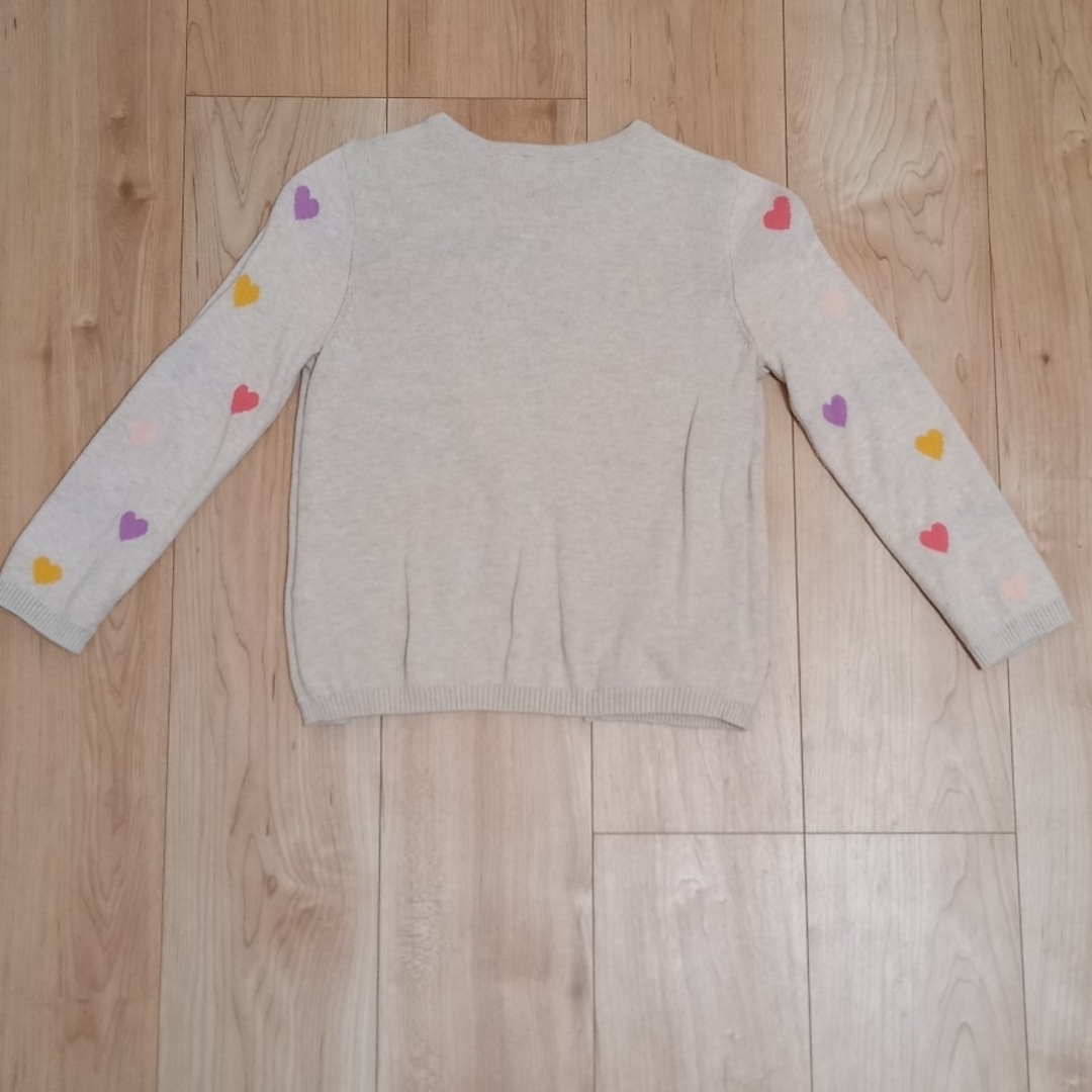 LC WAIKIKI ハート カーディガン 120cm キッズ/ベビー/マタニティのキッズ服女の子用(90cm~)(カーディガン)の商品写真