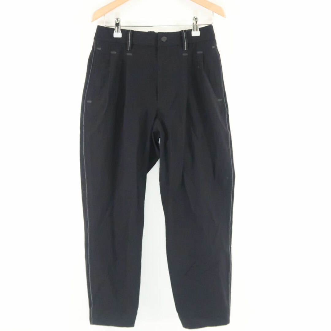 and wander(アンドワンダー)の美品 and wander アンドワンダー 574-1282087 Plain Tapered Stretch Pants パンツ 00(Mサイズ相当） ナイロン他 リフレクターステッチ 撥水 ボトムス アウトドア タウンユース レディース AU2414A77  レディースのパンツ(その他)の商品写真