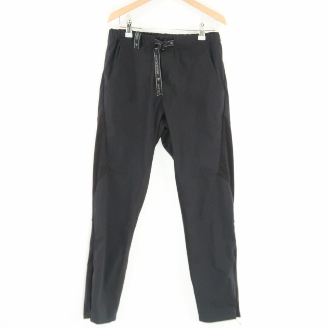 and wander(アンドワンダー)のand wander アンドワンダー 574-2252324 fleece base pants 薄手フリースパンツ M ポリエステル サーモライト ボトムス アウトドア レディース AU2415A77  レディースのパンツ(その他)の商品写真