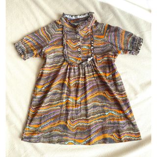 ミーシャアンドパフ(Misha & Puff)のmisha&puff Ruffle Mabel Dress 2y 美品(ワンピース)