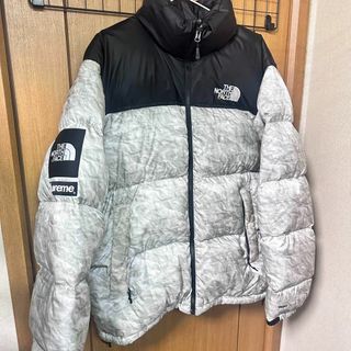 シュプリーム(Supreme)のSUPREME THE NORTHFACE Paper Print Nuptse(ダウンジャケット)