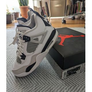 ジョーダン(Jordan Brand（NIKE）)のaj4 ミリタリーブラック GS 23.5cm 新品(スニーカー)