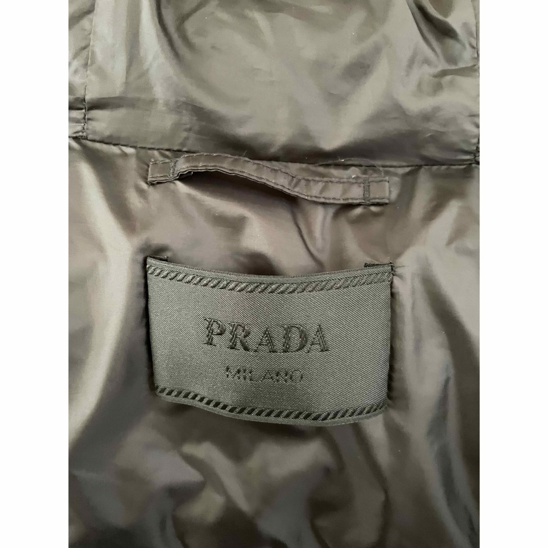 PRADA ニットダウン 三角ロゴ プラダ ブルゾン ジャケット トライアングル PRADA ニットダウン 三角ロゴ プラダ ブルゾン ジャケット トライアングル