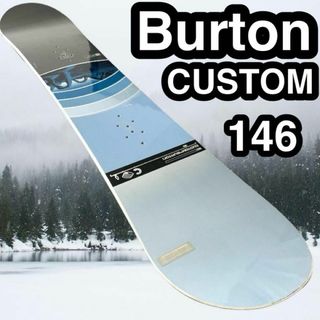 バートン(BURTON)のスノーボード　Burton custom 146cm バートン　カスタム(ボード)