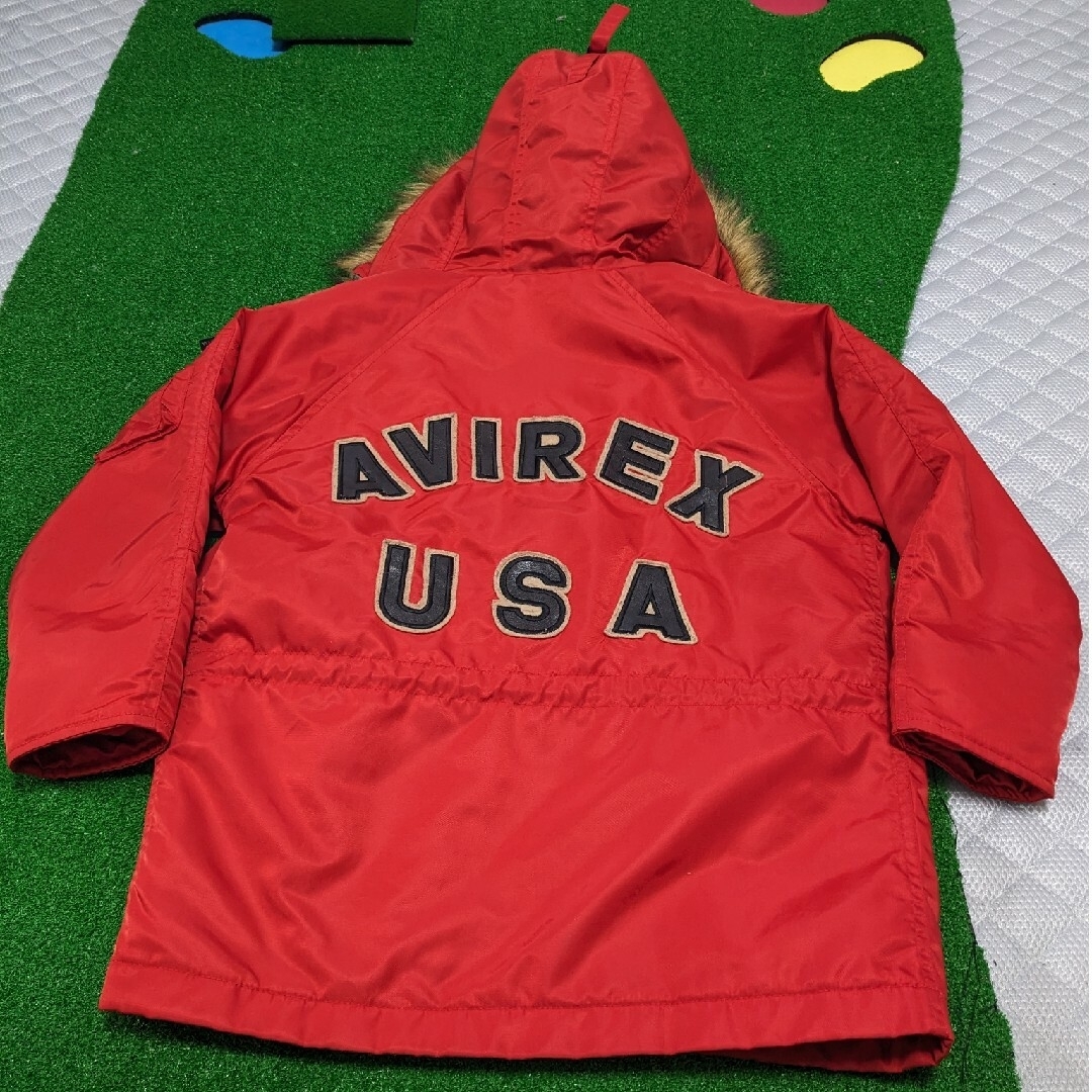 AVIREX(アヴィレックス)のAVIREX　キッズ　N-3B キッズ/ベビー/マタニティのキッズ服男の子用(90cm~)(ジャケット/上着)の商品写真