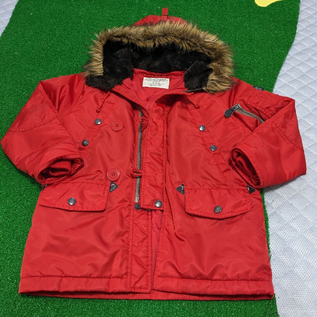 AVIREX(アヴィレックス)のAVIREX　キッズ　N-3B キッズ/ベビー/マタニティのキッズ服男の子用(90cm~)(ジャケット/上着)の商品写真