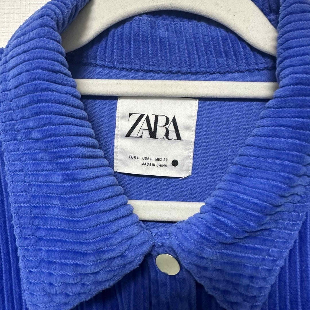 ZARA(ザラ)のZARA  コーデュロイジャケット レディースのジャケット/アウター(Gジャン/デニムジャケット)の商品写真