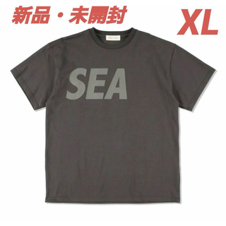 ウィンダンシー(WIND AND SEA)の【新品タグ付き】　ウィンダンシー 　ロゴT　 BLACK-D.GRAY　 XL(Tシャツ/カットソー(半袖/袖なし))