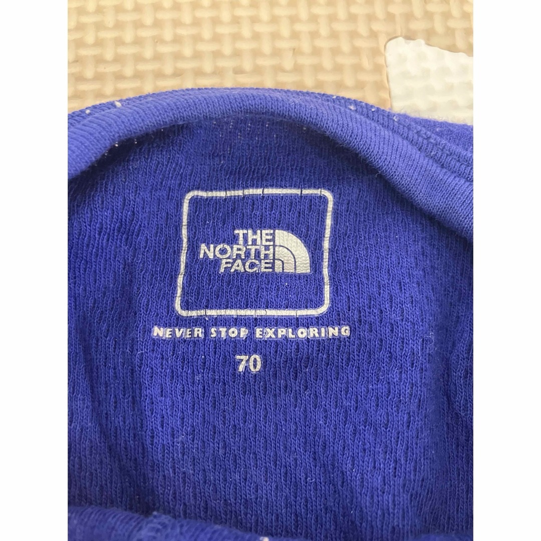 THE NORTH FACE(ザノースフェイス)のザノースフェイス　ロンパース キッズ/ベビー/マタニティのベビー服(~85cm)(ロンパース)の商品写真