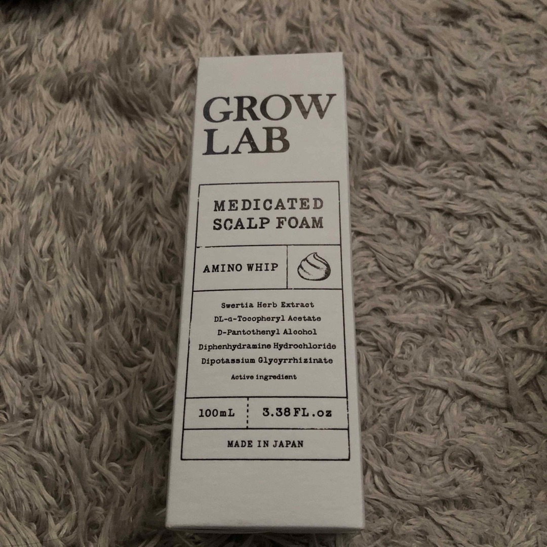 N organic(エヌオーガニック)のGROW LAB メディケイテッドスカルプフォーム 100ml コスメ/美容のヘアケア/スタイリング(スカルプケア)の商品写真