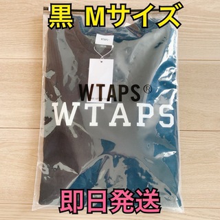 ダブルタップス(W)taps)のWTAPS COLLEGE  LS  COTTON  BLACK Mサイズ(Tシャツ/カットソー(七分/長袖))