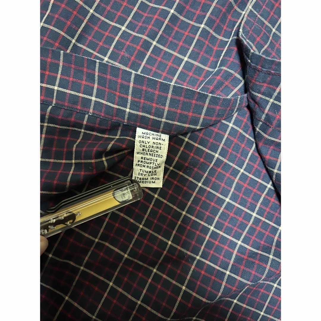 POLO RALPH LAUREN(ポロラルフローレン)の90s BIG SIZE 4X Ralph Lauren チェックシャツ ポニー メンズのトップス(シャツ)の商品写真
