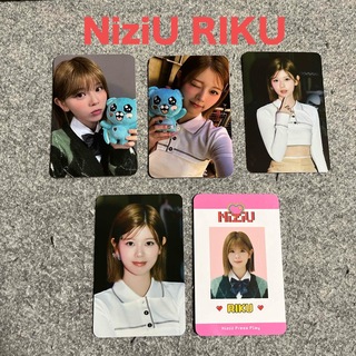 ニジュー(NiziU)のNiziU Press Play RIKU フォトカードセット5種(アイドルグッズ)