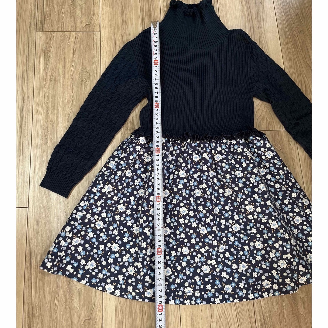 Biquette Club(ビケットクラブ)のキムラタン ワンピース 110cm キッズ/ベビー/マタニティのキッズ服女の子用(90cm~)(ワンピース)の商品写真