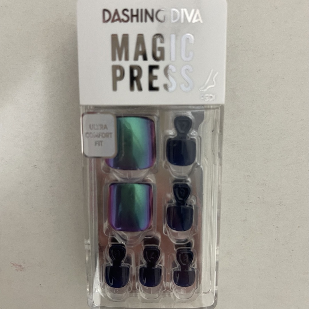 DASHING DIVA(ダッシングディバ)のダッシングディバ　ネイルチップ　付け爪　フット　ペディキュア　ネイル　マニキュア エンタメ/ホビーのコスプレ(その他)の商品写真