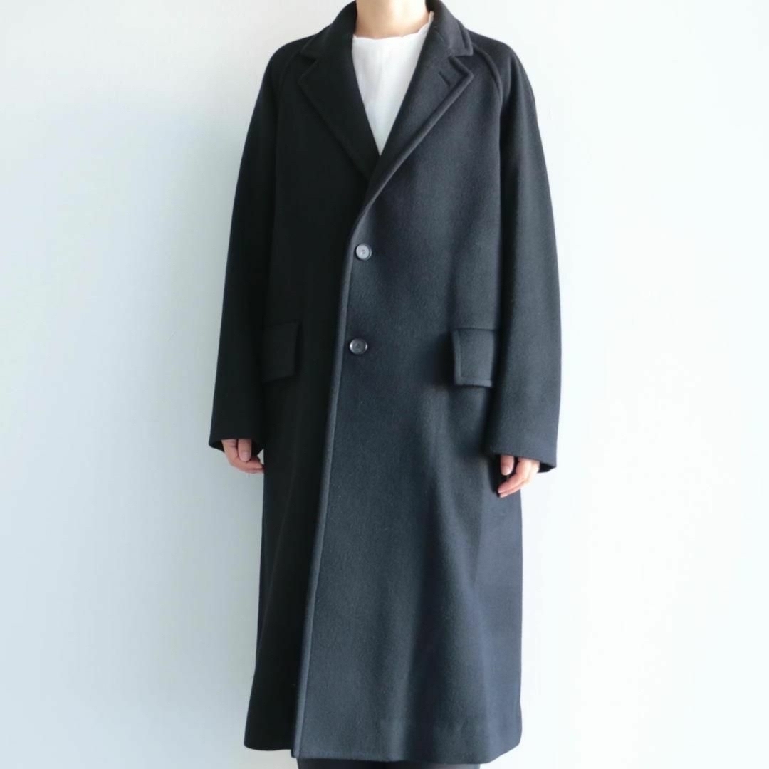 AURALEE(オーラリー)の19AW AURALEE  CASHMERE MOSSER COAT 美品 1 レディースのジャケット/アウター(ロングコート)の商品写真