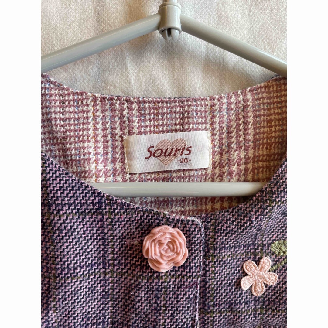 Souris(スーリー)のスーリー　ワンピース キッズ/ベビー/マタニティのキッズ服女の子用(90cm~)(ワンピース)の商品写真