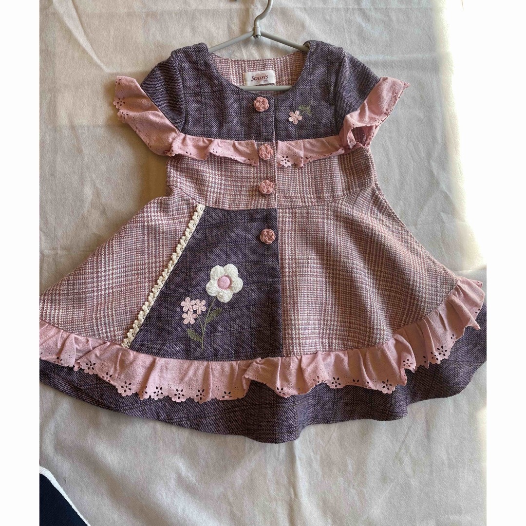 Souris(スーリー)のスーリー　ワンピース キッズ/ベビー/マタニティのキッズ服女の子用(90cm~)(ワンピース)の商品写真