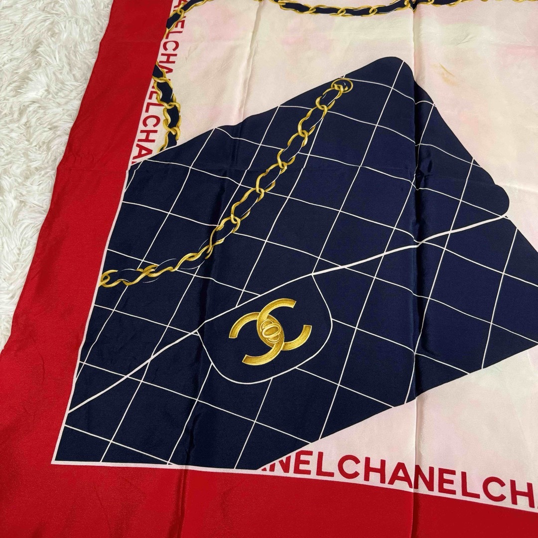 CHANEL(シャネル)の【正規品保証】 CHANEL シャネル　スカーフ レディースのファッション小物(バンダナ/スカーフ)の商品写真