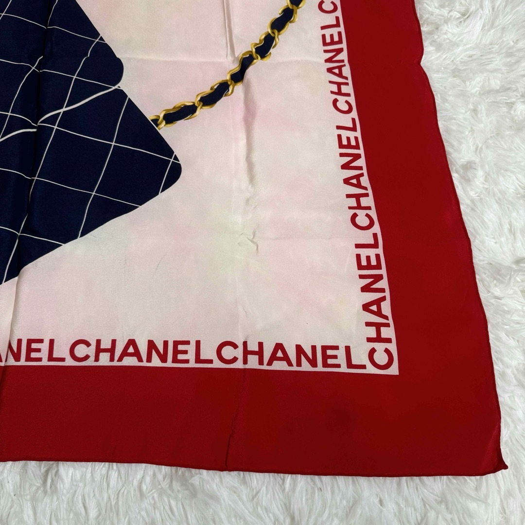 CHANEL(シャネル)の【正規品保証】 CHANEL シャネル　スカーフ レディースのファッション小物(バンダナ/スカーフ)の商品写真