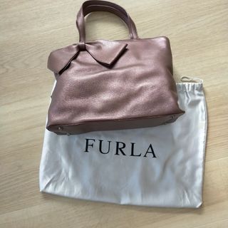 フルラ(Furla)のリボンが可愛いFURLAハンドバッグ(ハンドバッグ)