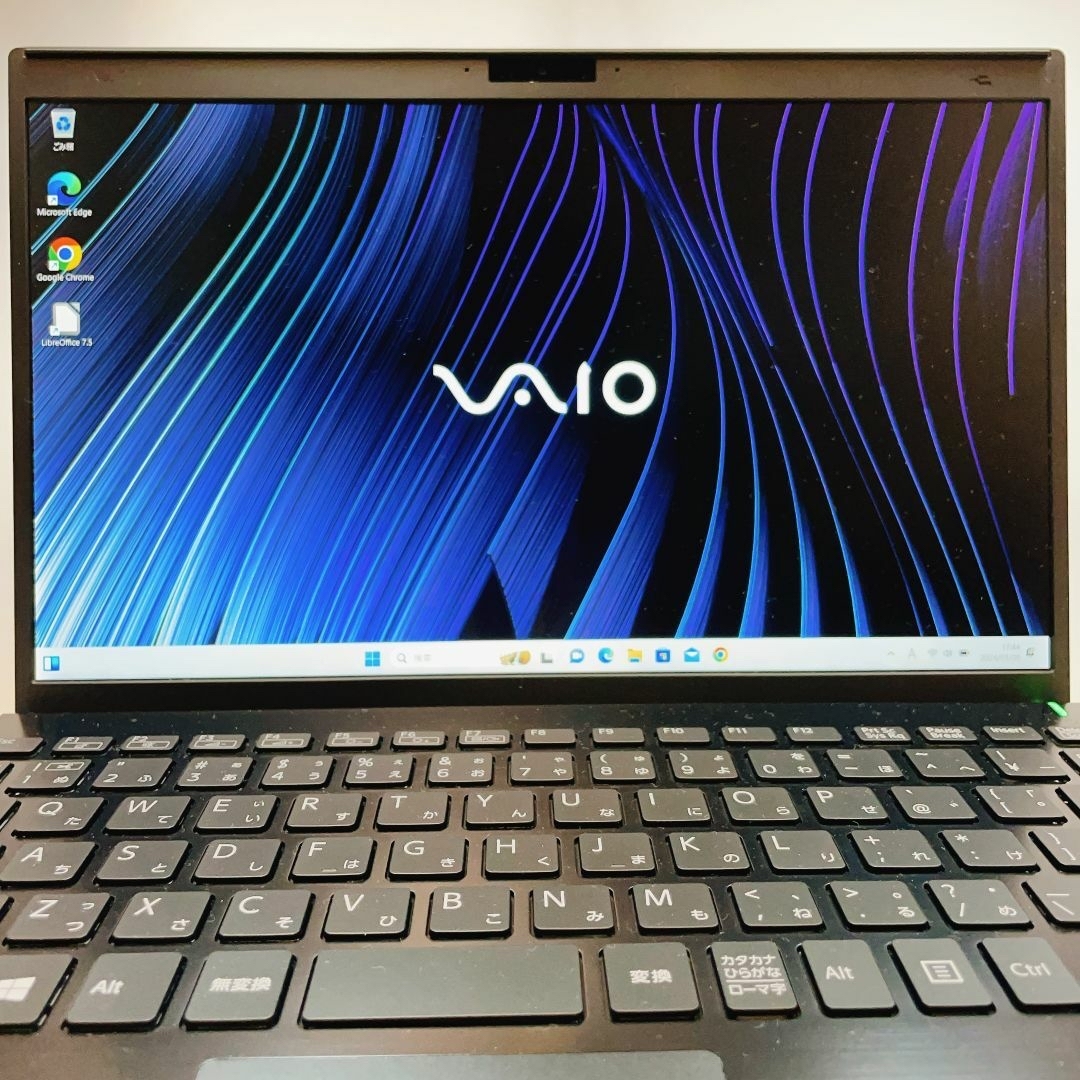 VAIO(バイオ)の【大容量SSD1TB】VAIO 超軽量薄型 VJPJ13C11N（SX12同等） スマホ/家電/カメラのPC/タブレット(ノートPC)の商品写真